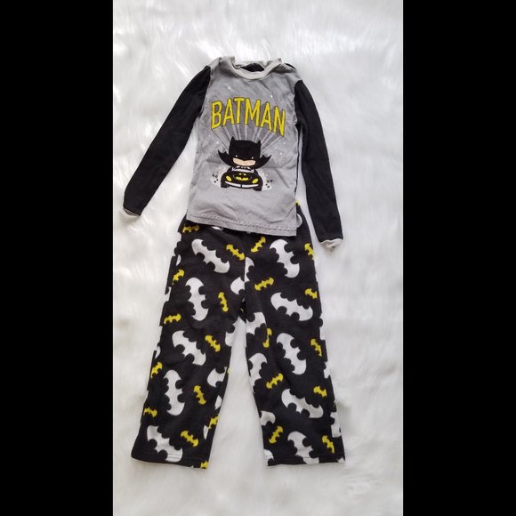 Justice League Other - Justice League Batman Long Sleeve Pajama Set 4T
